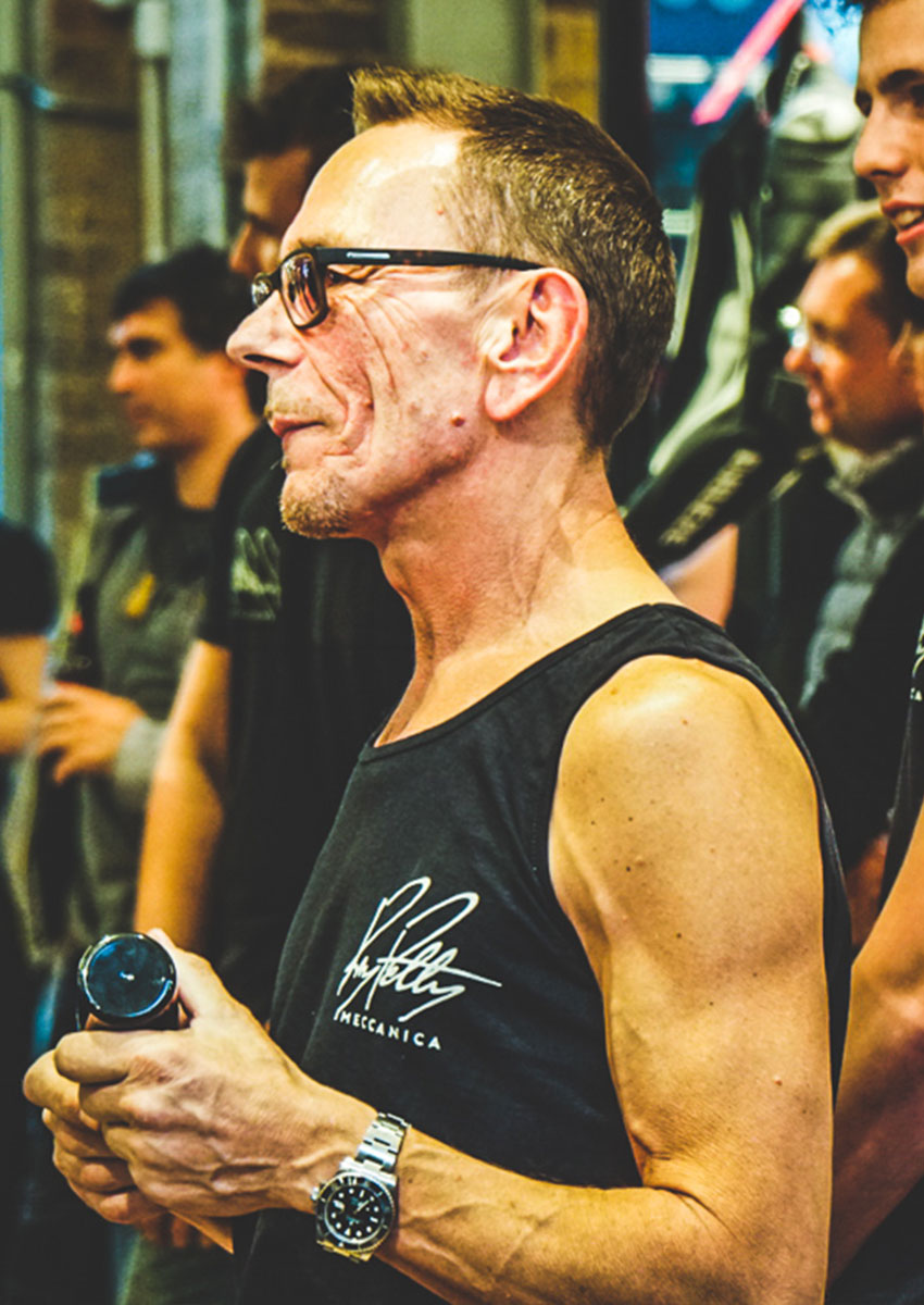 Ray Petty, founder of Ray Petty Meccanica